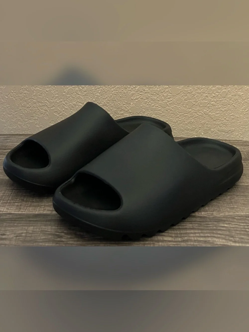 Yeezy YS-01 Black Color Slides Men’s Size-10